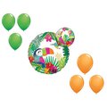Loonballoon Tropical Paradise Balloon Medium Shape Set 6x latex 88200
